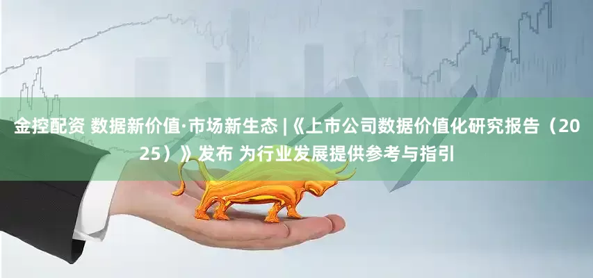 金控配资 数据新价值·市场新生态 |《上市公司数据价值化研究报告（2025）》发布 为行业发展提供参考与指引
